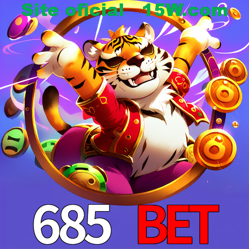 Imagem promocional da 685 Bet mostrando a plataforma e suas vantagens
